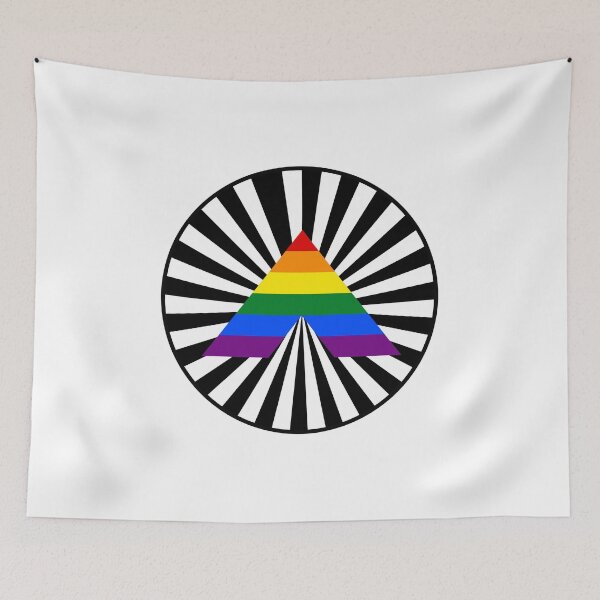 Item preview, Radiant Straight Ally Flag Sunburst Back border designed and sold by elasticmindland.