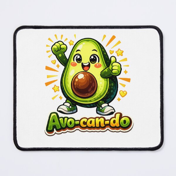 Item preview, Cute motivational avocado designed and sold by RaulWeirdAndFun.