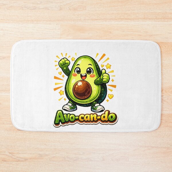 Item preview, Cute motivational avocado designed and sold by RaulWeirdAndFun.