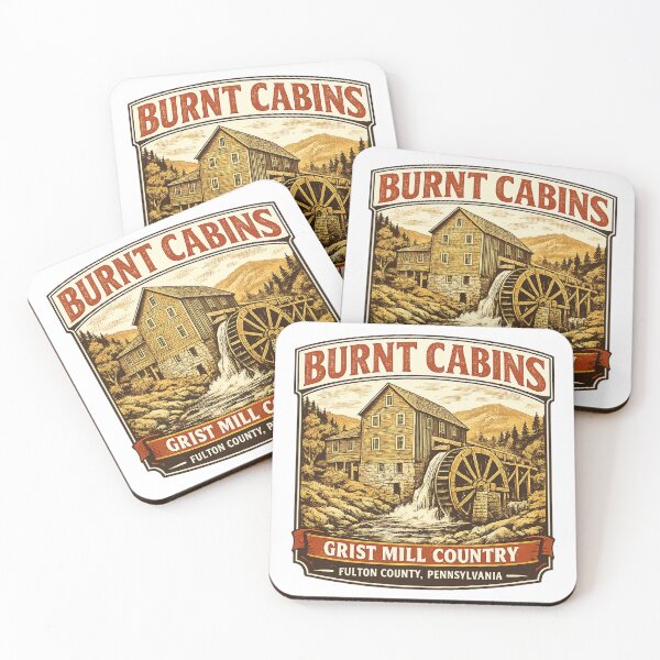 Item preview, Burnt Cabins Grist Mill Country – Vintage Pennsylvania designed and sold by Past in Threads.
