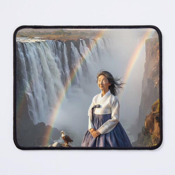 Item preview, Mist of Heaven: Rainbow Grace at Victoria Falls designed and sold by SOOstudio73.