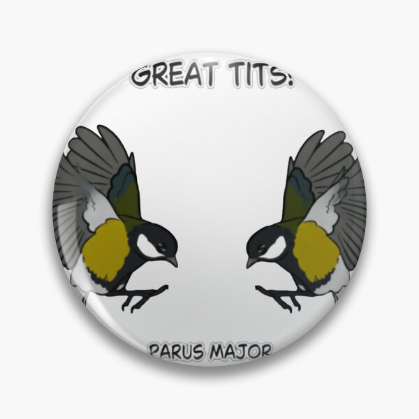 Item preview, Great Tits Funny Birdwatching designed and sold by Coolshopsea.
