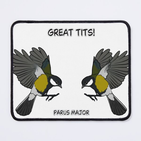Item preview, Great Tits Funny Birdwatching designed and sold by Coolshopsea.