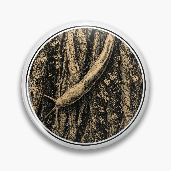 Item preview, Woodland Slug | Nature Ink Art designed and sold by Linoluca.