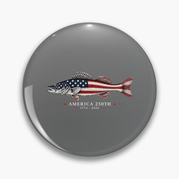 Item preview, 250 Years America 1776 2026 Fishing USA Flag 250th Birthday designed and sold by KristineLi.