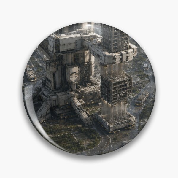 Item preview, Giant Reclamation Machine Dismantling an Abandoned City designed and sold by Element Horizon Studio.