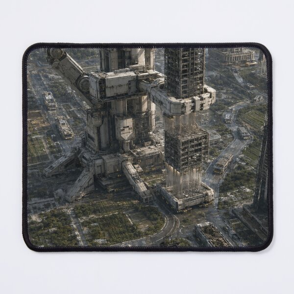 Item preview, Giant Reclamation Machine Dismantling an Abandoned City designed and sold by Element Horizon Studio.