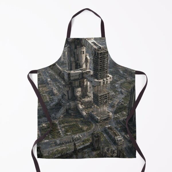 Item preview, Giant Reclamation Machine Dismantling an Abandoned City designed and sold by Element Horizon Studio.