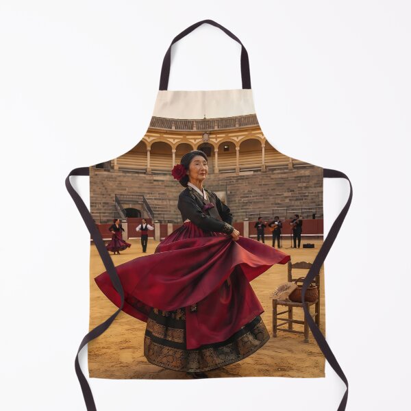 Item preview, Arena of Passion: A Hanbok's Bold Waltz in Spain designed and sold by SOOstudio73.