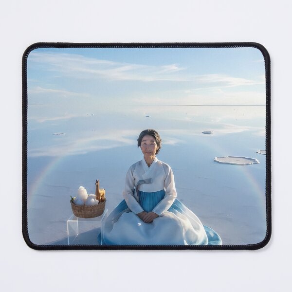 Item preview, Infinity Mirror: A Hanbok Reflection in Salar de Uyuni, Bolivia designed and sold by SOOstudio73.