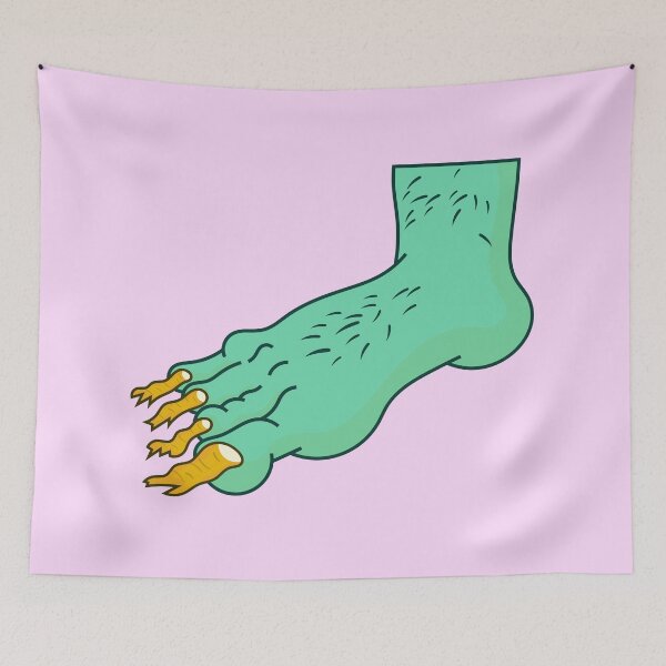 Item preview, Ugly Foot Squidward designed and sold by DibujandoPorfa.