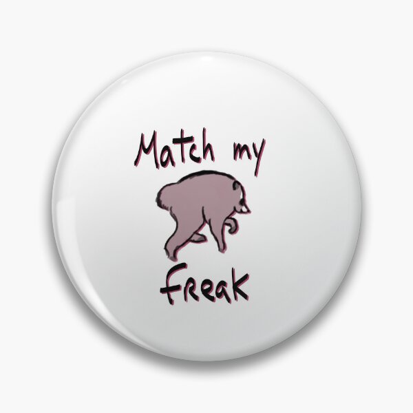 Item preview, Match my freak designed and sold by mousse-tache.