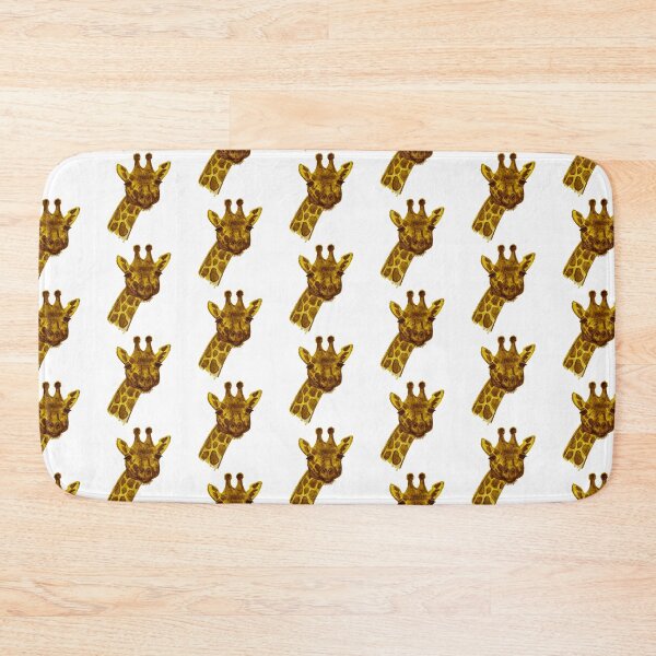 Item preview, Golden Gaze | Monochromatic Giraffe Watercolor designed and sold by JustKatieDesign.