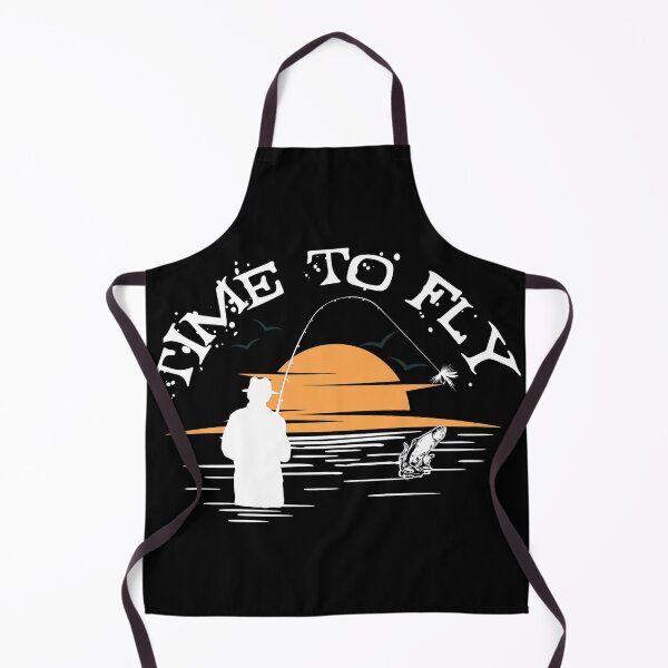 Item preview, Time To Fly Fishing Sunset Vintage Scene designed and sold by SoyLamderma.
