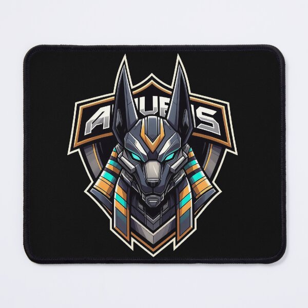 Item preview, Cyber Anubis Guardian | Futuristic Egyptian Jackal Warrior | Sci-Fi Mascot Emblem designed and sold by Grapyziip.