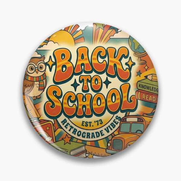 Item preview, Back to School Retrograde Vibes designed and sold by Ink Matrix.