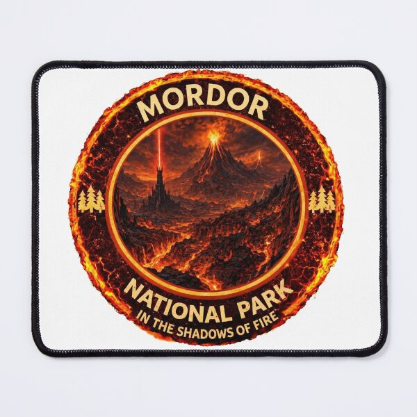 Item preview, LOTR Mordor National Park designed and sold by clarkfraser.
