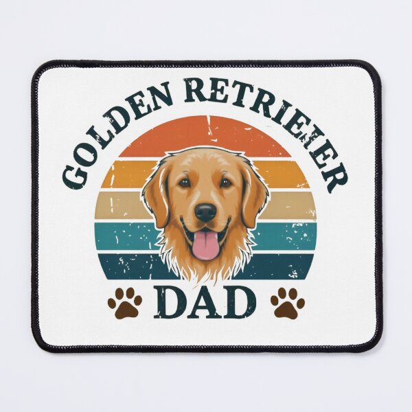 Item preview, Golden Retriever Dad Retro Vintage Dog Dad Cute Father's Day Gift designed and sold by Zizo-DR44.
