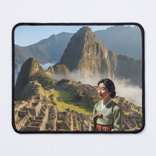 Item preview, Ancient Majesty: A Korean Hanbok Journey at Machu Picchu designed and sold by SOOstudio73.