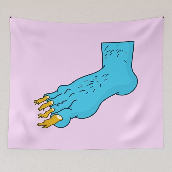 Item preview, Ugly Foot Squidward Tentacles Close Up designed and sold by DibujandoPorfa.