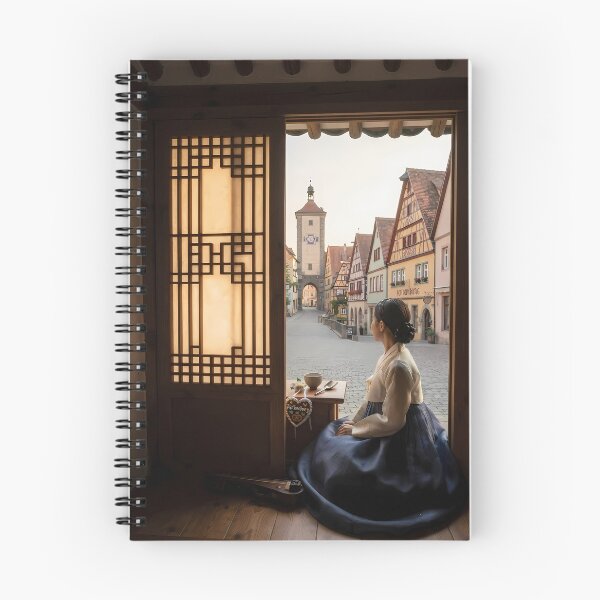 Item preview, Korean Hanok View: A Romantic Journey in Rothenburg, Germany  designed and sold by SOOstudio73.