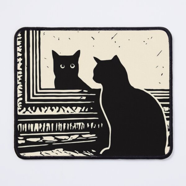 Item preview, "I do not think therefore I do not am" cat designed and sold by Catstars.