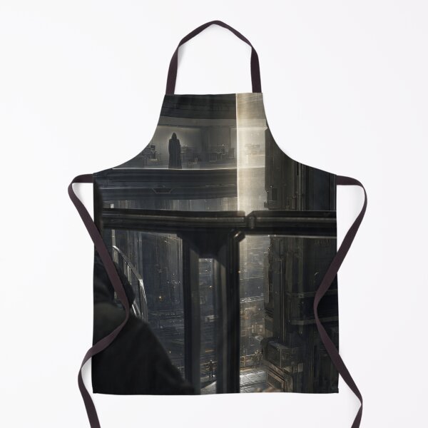 Item preview, Mysterious Hooded Figure in a Futuristic Facility designed and sold by Element Horizon Studio.