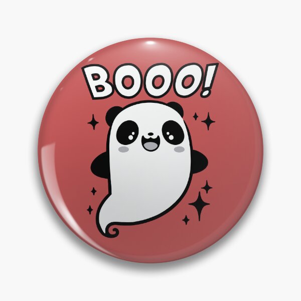 Item preview, Happy Spooky Panda Ghost Graphic Art designed and sold by Nadiename.