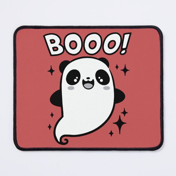 Item preview, Happy Spooky Panda Ghost Graphic Art designed and sold by Nadiename.