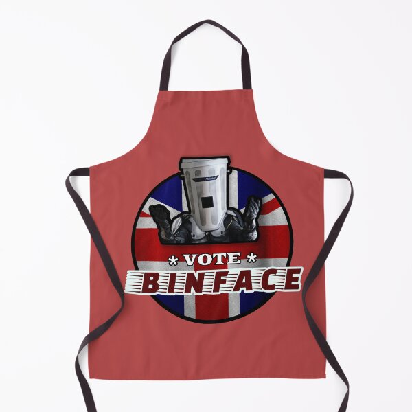 Item preview, Vote Binface Satirical Political Meme UK British Culture Art Sticker designed and sold by Amituniqart.