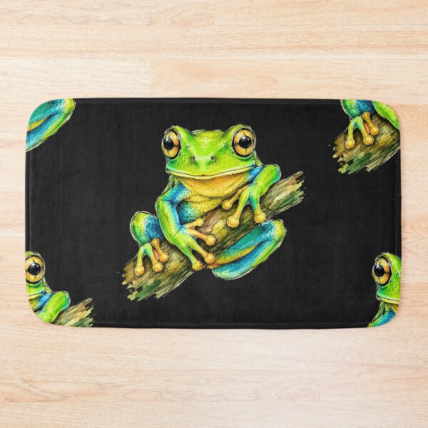 Item preview, Minimal Tree Frog Watercolor | Hand Drawn Wildlife Illustration designed and sold by ColorSplash123.