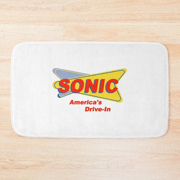 Item preview, Sonic America's drive-in Fast Food Logo Red Funny Graphic designed and sold by CedricHo.