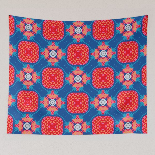 Item preview, Strawberry Reds and Blue  designed and sold by Ellie&CharChar&Evy.