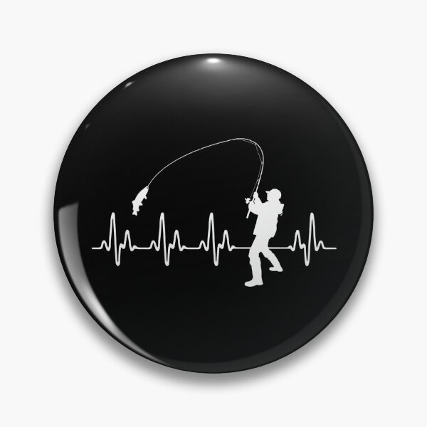 Item preview, Fishing Heartbeat Pulse Fisherman Catch EKG Graphic designed and sold by SoyLamderma.