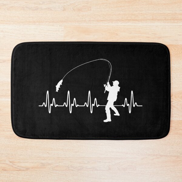 Item preview, Fishing Heartbeat Pulse Fisherman Catch EKG Graphic designed and sold by SoyLamderma.