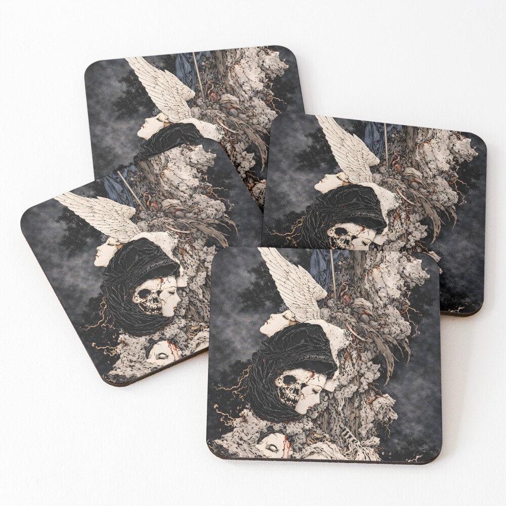 Item preview, Coasters (Set of 4) designed and sold by LovableObjects.