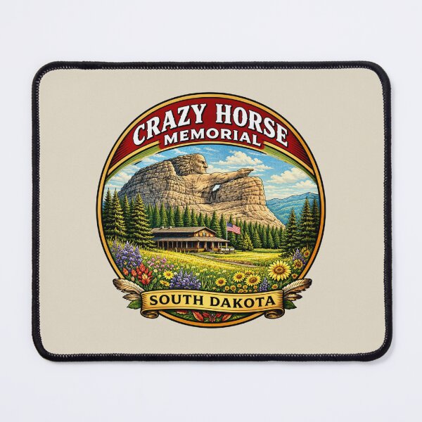 Item preview, Crazy Horse Memorial - South Dakota designed and sold by Myra365Art.