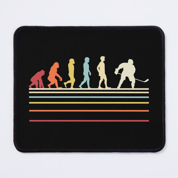 Item preview, Hockey Evolution Retro Vintage Sunset Style designed and sold by SoyLamderma.