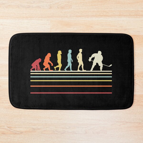 Item preview, Hockey Evolution Retro Vintage Sunset Style designed and sold by SoyLamderma.