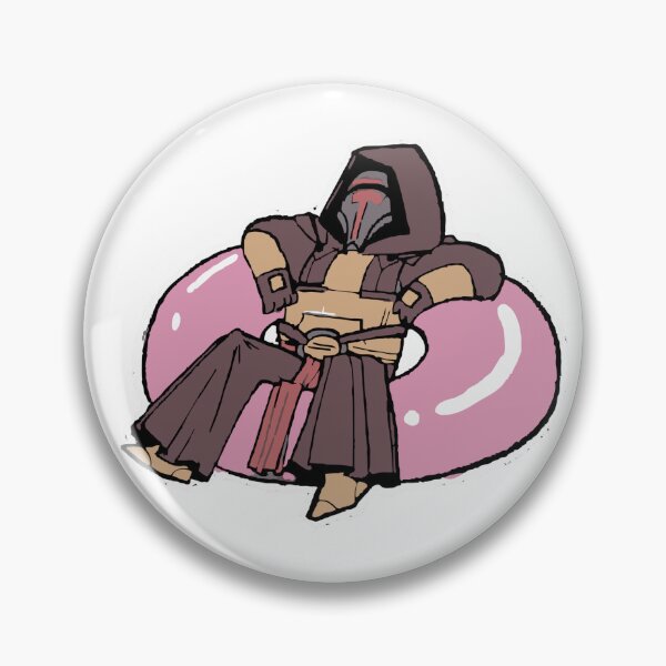 Item preview, Darth Revan Relaxing on a Pink Floatie | Star Wars | Funny Sith Design designed and sold by DawnColony.