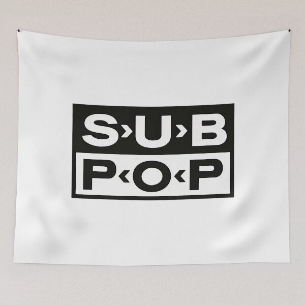 Item preview, Sub Pop Logo Record Funny Graphic designed and sold by CedricHo.