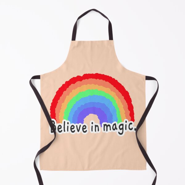 Item preview, Cute Believe In Magic Colorful Rainbow Typography designed and sold by ubborn.