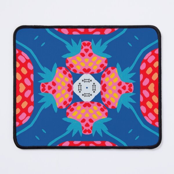 Item preview, Strawberry Red and Blue - Zoomed In designed and sold by Ellie&CharChar&Evy.