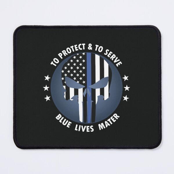 Item preview, Punisher American Flag - Patriotic US Blue Line designed and sold by DGMaxShop.