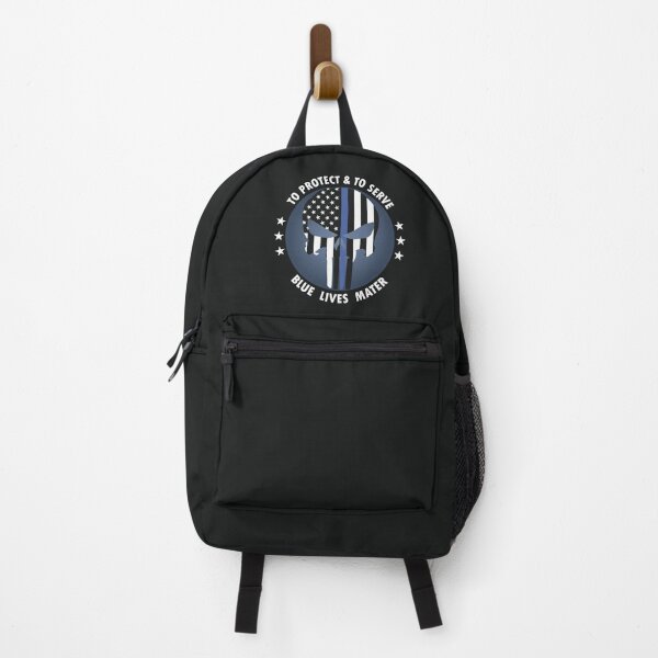 Item preview, Punisher American Flag - Patriotic US Blue Line designed and sold by DGMaxShop.