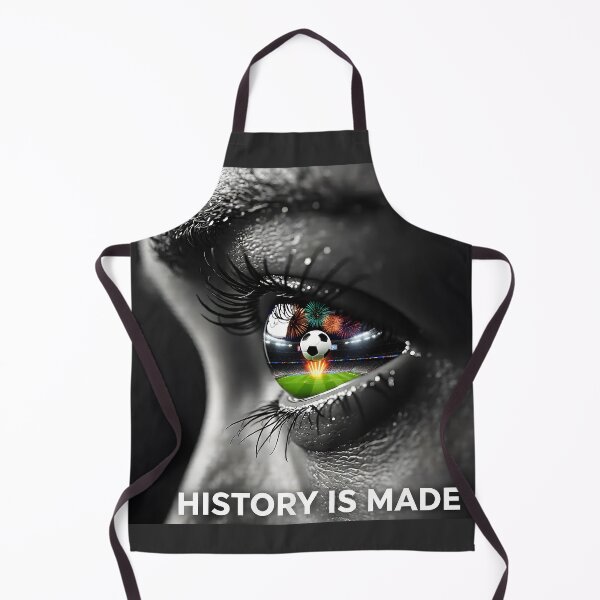 Item preview, History Is Made World Cup Final Memorabilia: Cinematic Stadium Eye Reflection Poster designed and sold by Creative-RE.