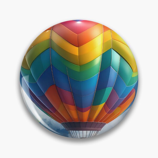 Item preview, Colorful Hot Air Balloon designed and sold by MountainRoisin.