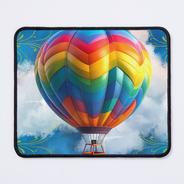 Item preview, Colorful Hot Air Balloon designed and sold by MountainRoisin.