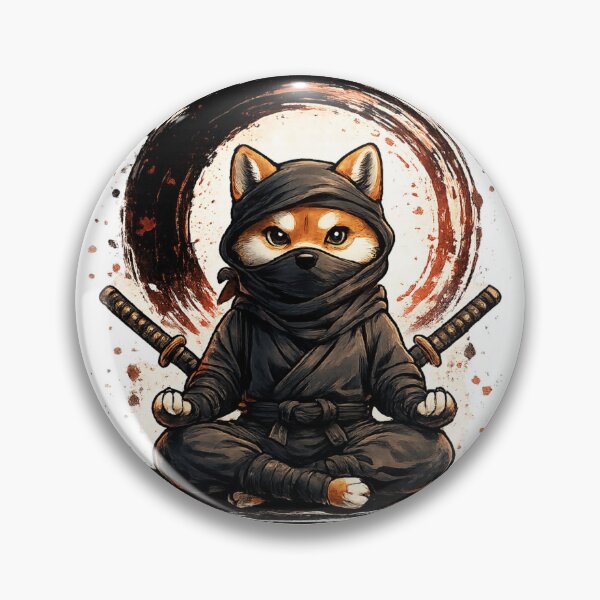 Item preview, Protect Your Peace Ninja Shiba Inu Japanese Zen T-Shirt designed and sold by D.Shop.