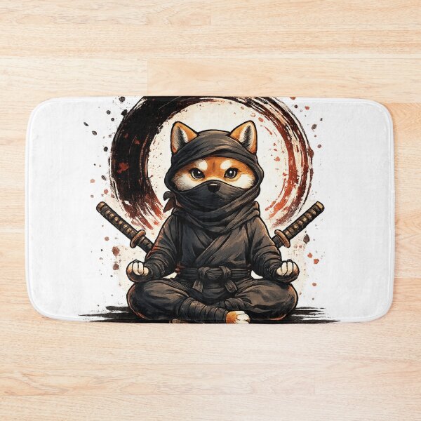 Item preview, Protect Your Peace Ninja Shiba Inu Japanese Zen T-Shirt designed and sold by D.Shop.